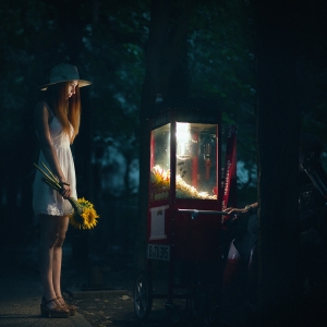 The night was dark and full of wonders