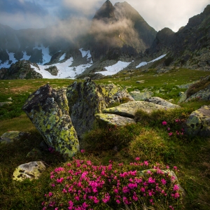 Heart shaped mountain