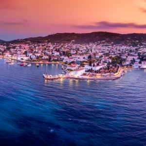 Panoramic Insula Spetses - Grecia 