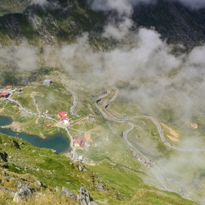 Transfagarasan si lacul Balea 